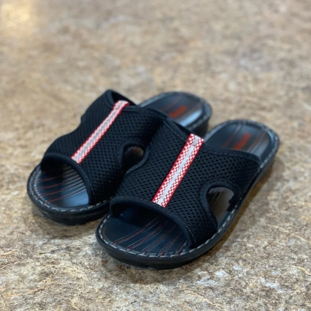 New Slide On Sandals